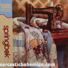 Patchwork Quilt 1000 Piece Puzzle by Springbok  B01LW5N9B4